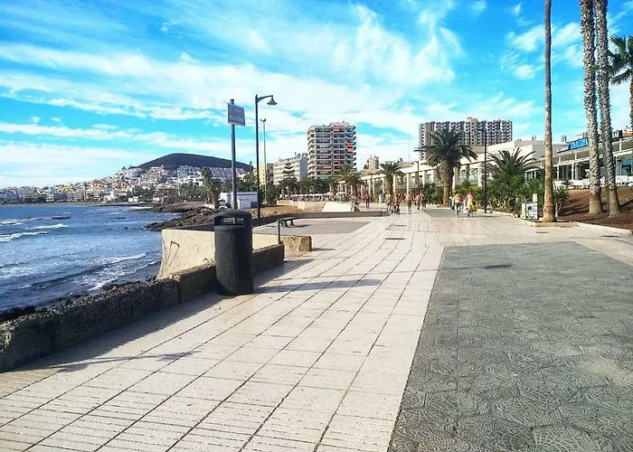 Apartamento 2 Bedrooms Sea View 100 Meters From Ocean Los Cristianos (Tenerife)